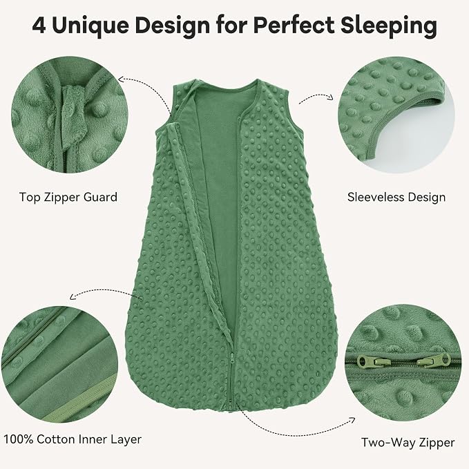 Fleece Baby Sleep Sack 0-6 Months - Image 3