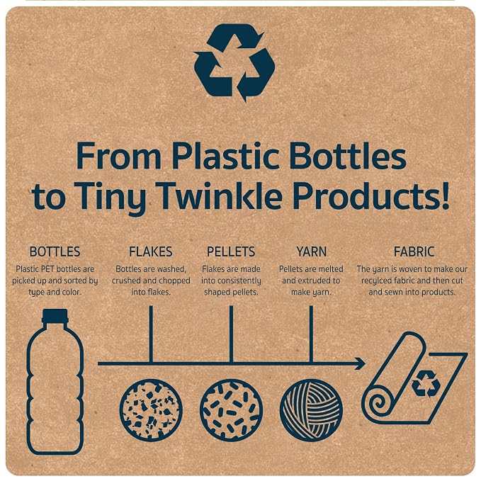 Tiny Twinkle Mess Proof Baby Bibs - Image 9