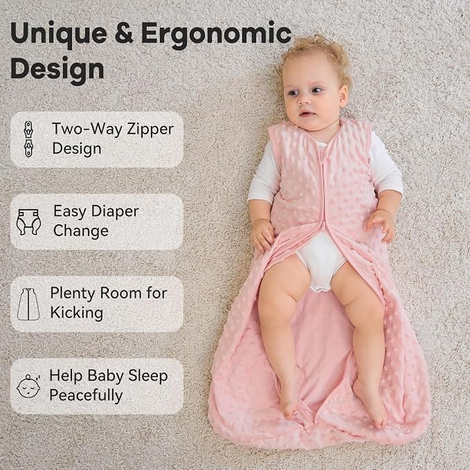 Fleece Baby Sleep Sack 12-18 Months - Image 4