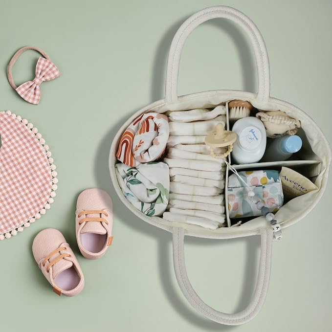 Large Baby Diaper Caddy Organizer - Image 6