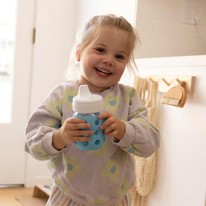 Lifefactory 8-Ounce Wide Neck Glass Baby Bottle - Image 6