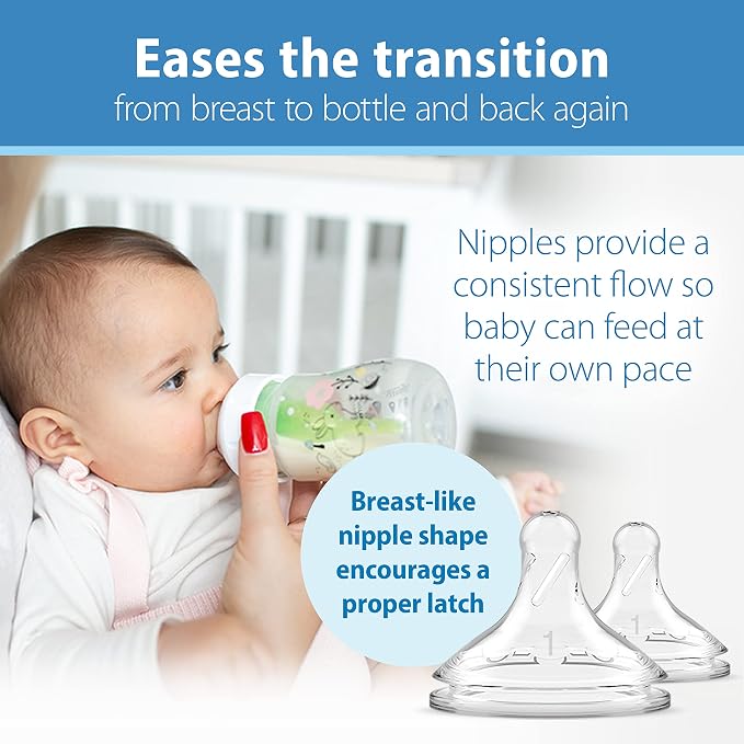 Dr. Brown’s Natural Flow® Anti-Colic Options+™ Wide-Neck Baby Bottle Designer - Image 4