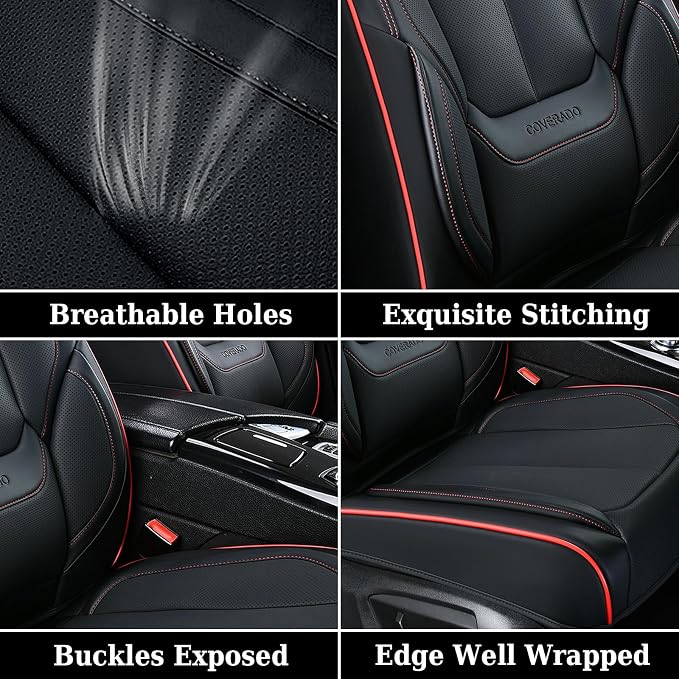 Coverado Universal Seat Covers Full Set, 5 Seats Universal Seat Covers - Image 7