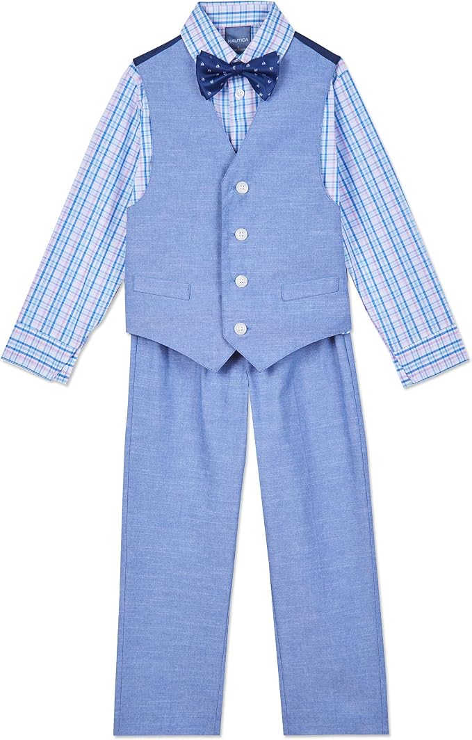 Nautica Boys' 4-Piece Formal Suit Set by Nautica