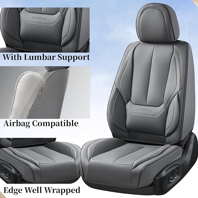 Coverado Seat Covers, Car Seat Covers Front Seats, Car Seat Cover, Car Seat - Image 4