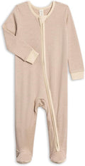Colored Organics Baby Zip-Up Footed Sleeper by ColoredOrganics
