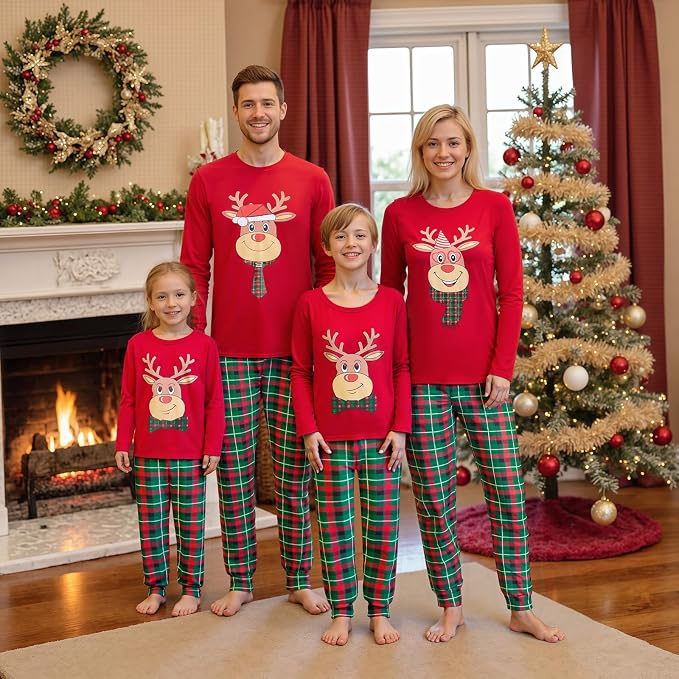 Awoscut Family Christmas Pajamas Matching Pajamas - Image 4