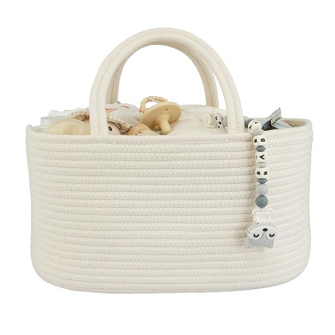 Large Baby Diaper Caddy Organizer by XUANGUO