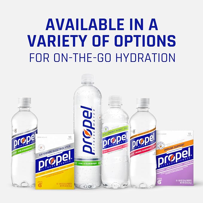 Propel Immune Support Electrolyte Enhanced Water Drink Mix Powder Packets - Image 6