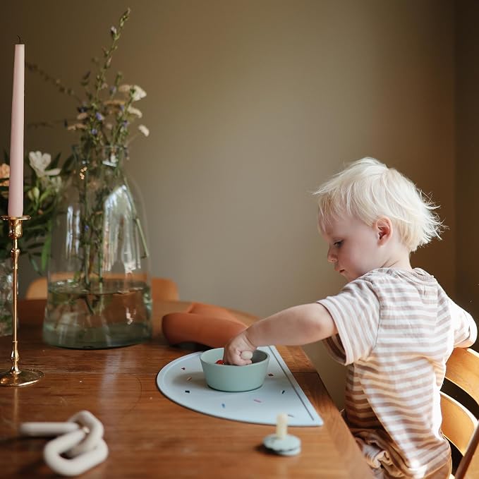 mushie Silicone Placemat for Kids | BPA-Free Non-Slip Design - Image 4