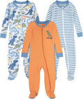 HUGGIES unisex-baby 3-pack Footed Coverall Pajamas by Huggies%C2%AE