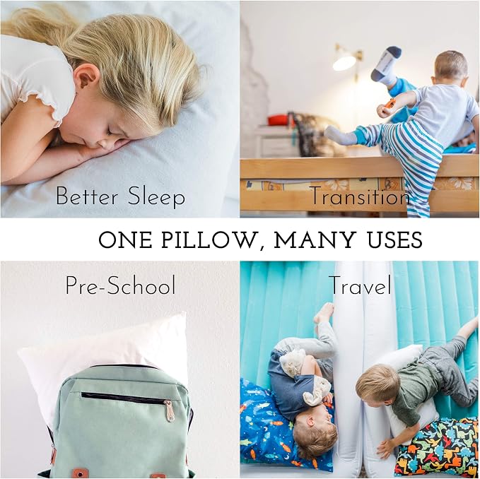 Little Sleepy Head Toddler Pillow - Image 6