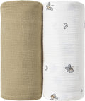 JELLYMONI Muslin Swaddle Blankets by JELLYMONI