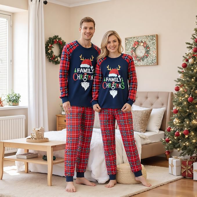 Awoscut Family Christmas Pajamas Matching Pajamas - Image 3