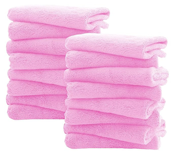 16 Pack Burp Cloths for Baby by Spotted+Play