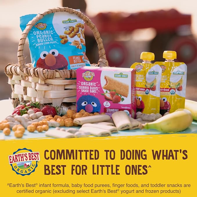 Earth's Best Organic Yogurt Smoothie Pouches, 24+ Months, Fruit Yogurt Smoothie - Image 8