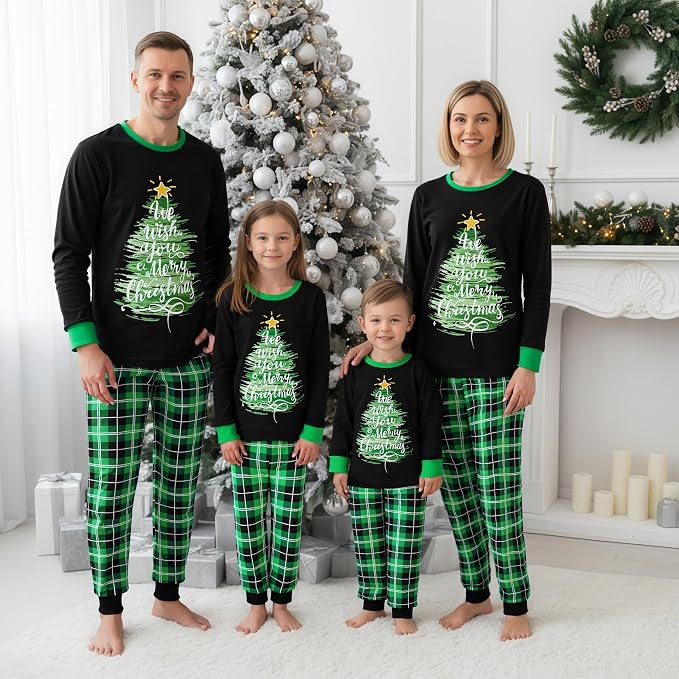 Awoscut Family Christmas Pajamas Matching Pajamas - Image 3