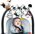 Spiral Car Seat Baby Toys 0-6 Months, Infant Carseat High Contrast Sensory Toys by STUFFED