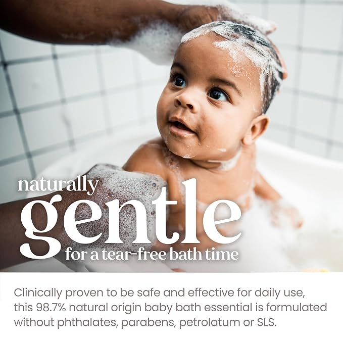 Burt's Bees Baby Shampoo & Wash, Tear Free Soap, Baby Care, 12 Ounce - Image 4