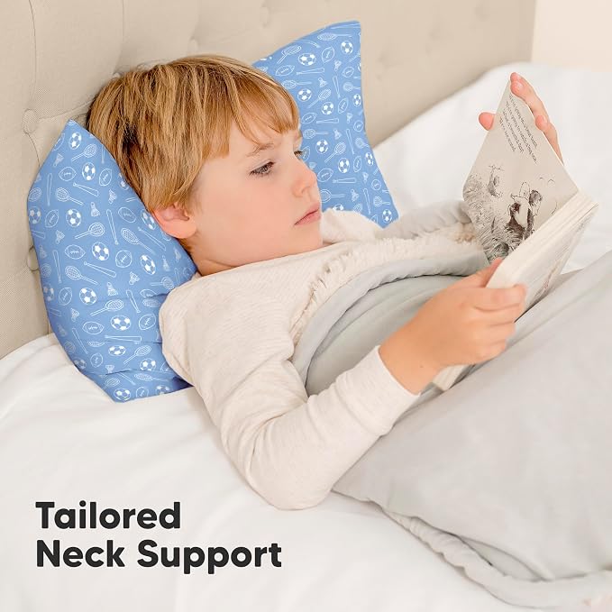 KeaBabies 2-Pack Toddler Pillow 13x18 - Image 5