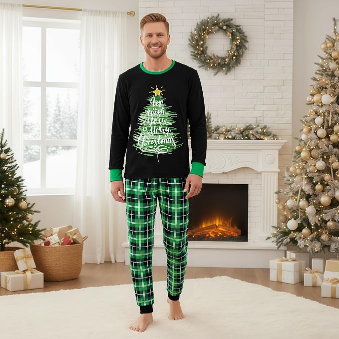 Awoscut Family Christmas Pajamas Matching Pajamas - Image 4