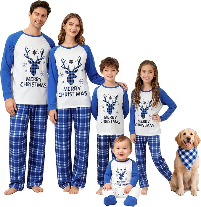 Awoscut Family Christmas Pajamas Matching Pajamas - Image 3