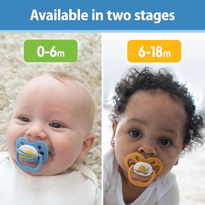 Dr. Brown's Advantage Baby Pacifiers, 0-6 Month, Glow-in-The-Dark, 0-6 Month - Image 7