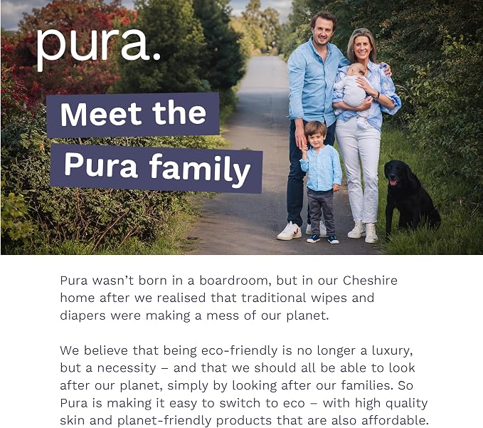 Pura Size 1 Eco-Friendly Diapers Hypoallergenic, Soft Organic Cotton Comfort - Image 9
