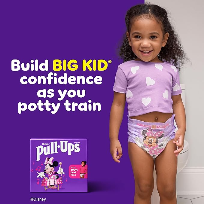 Pull-Ups Girls' Potty Training Pants, Size 4T-5T Training Underwear - Image 4