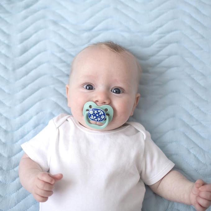 Dr. Brown's Advantage Glow-in-The-Dark Baby Pacifier, Fully Symmetrical Soother - Image 22