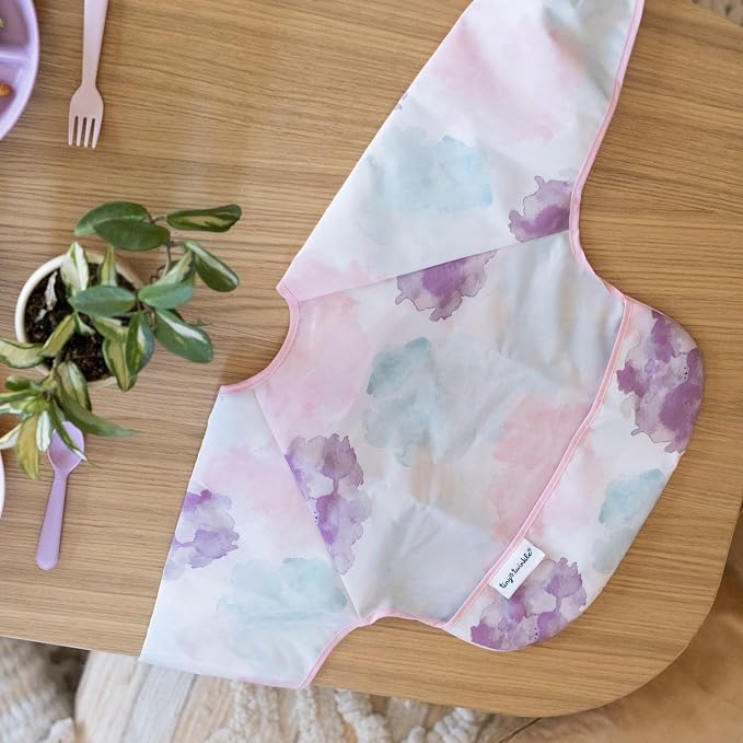 Tiny Twinkle Long Sleeve Bib for Babies & Toddlers – Waterproof Smock Bib for - Image 5