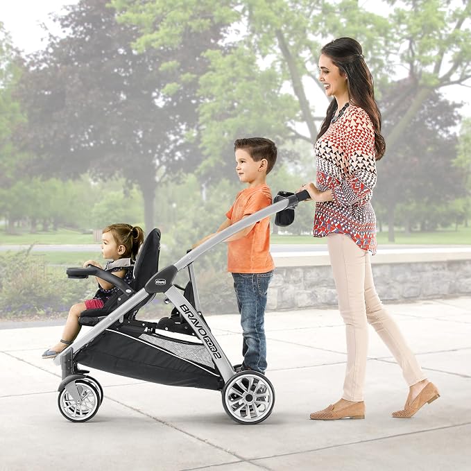 Chicco BravoFor2 Standing/Sitting Double Stroller - Image 3