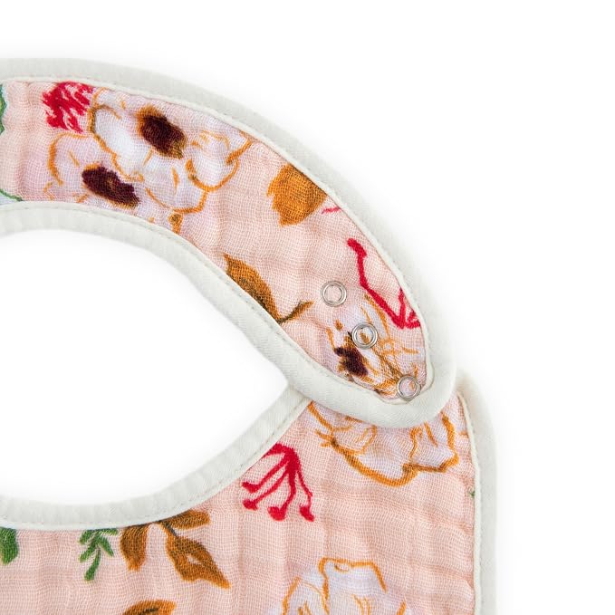 Little Unicorn Premium Classic Bib 3 pack | Adjustable as baby grows | Soft - Image 6