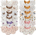 Baby Drool Bibs for Unisex Girls Boys 12 Pack Baby Muslin Bibs for Drooling and by DOSMINE
