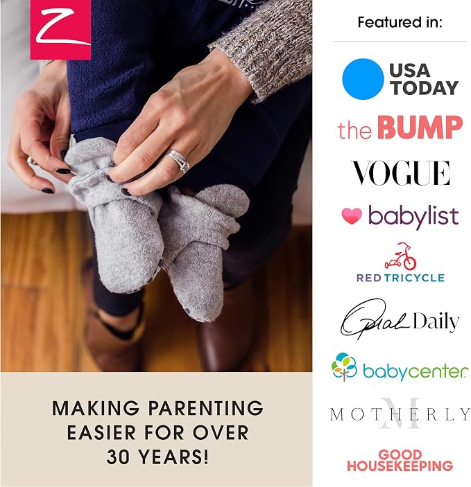 Zutano Organic Baby Booties Newborn Infant, Lost Baby Socks Solution, 18-24 - Image 6