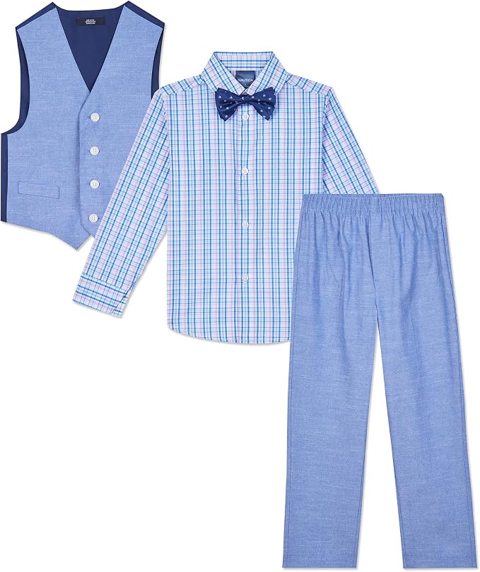 Nautica Boys' 4-Piece Formal Suit Set - Image 6