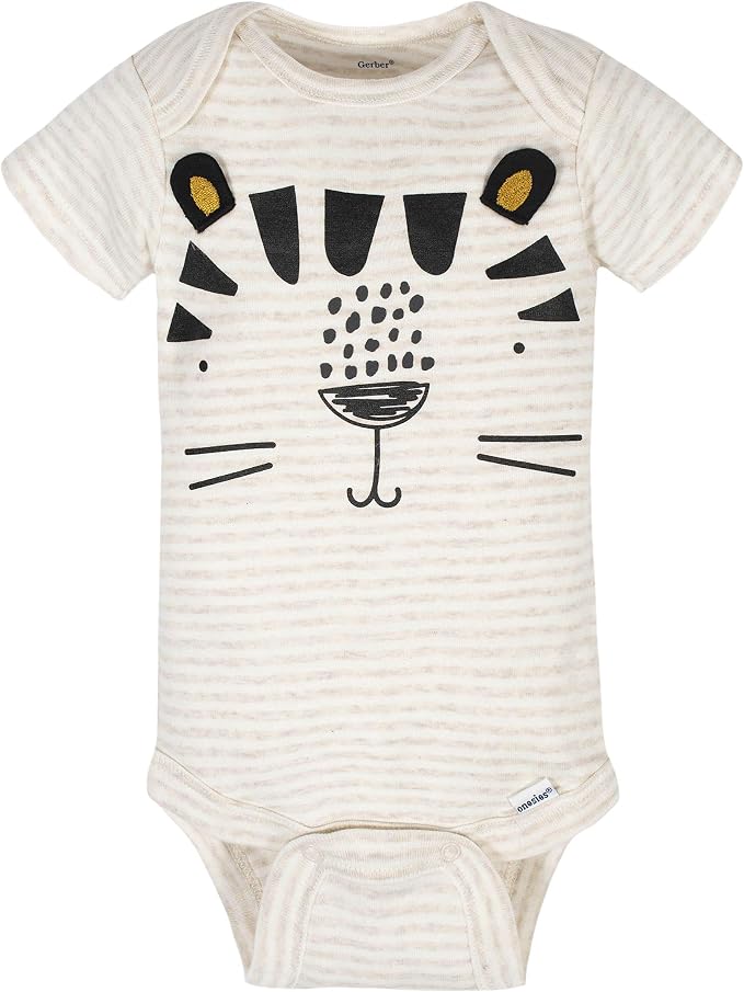 Gerber unisex-baby 8-pack Short Sleeve Onesies Bodysuits - Image 2
