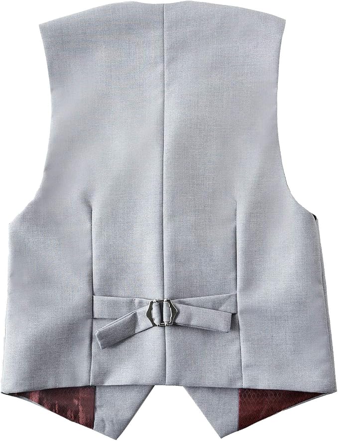 Visaccy Boys Suits Slim Fit Dress Clothes Ring Bearer Outfit - Image 6