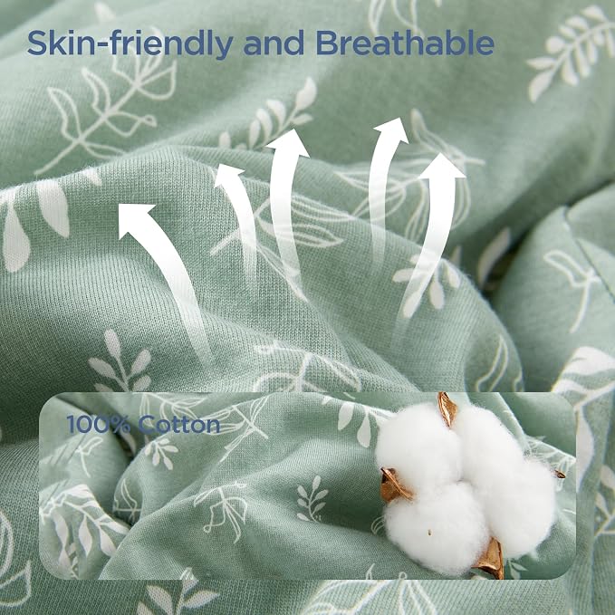 Duomiaomiao 3.5 TOG Toddler Sleep Sack 3-4T 100% Cotton Winter Side Open Zipper - Image 3