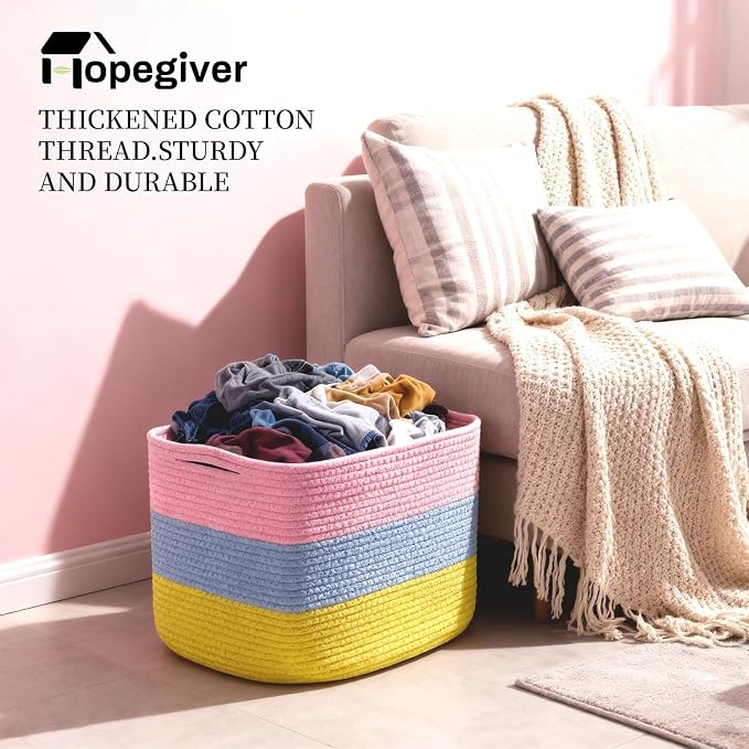 Hopegiver 3 Pack Storage Baskets - Image 7