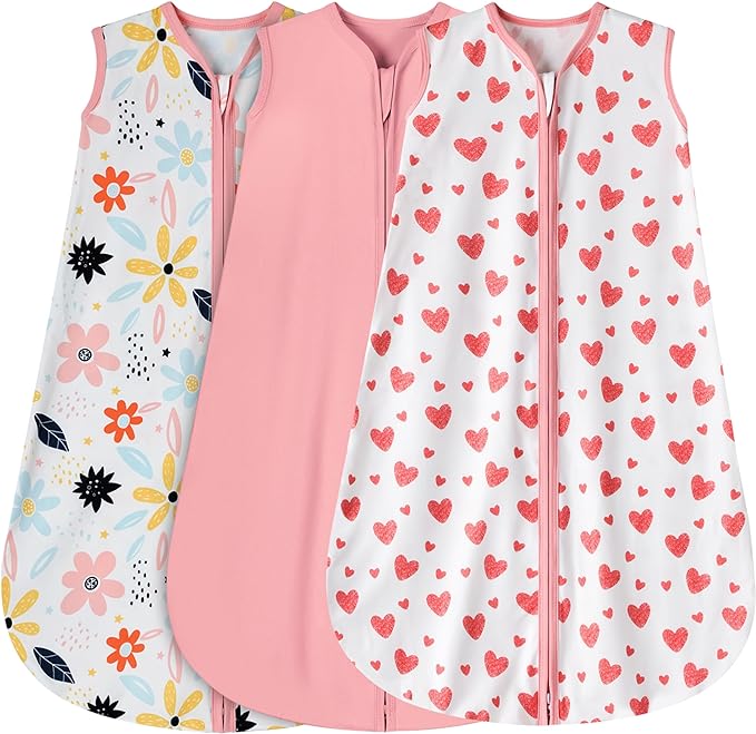 3 Pack Baby Sleep Sack 18-24 Months 100% Rayon Cotton Baby Sleeping Bag 2-Way by BSTOPPT