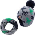 Duoyeree Kids Beanie Hat for Boys Girls Pom-pom Kint Hats Cozy Lining Winter by Duoyeree