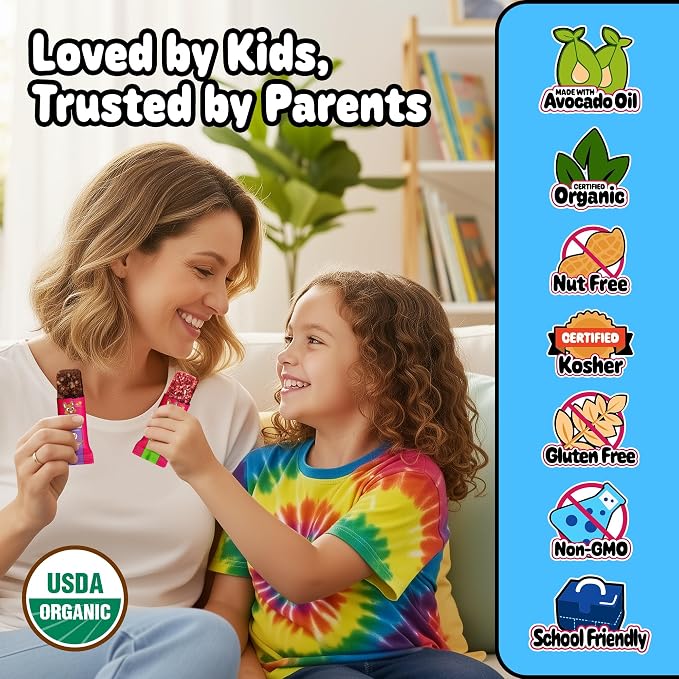 Snakkidz Organic Chewy Granola Bar, Allergen Free, Made - Image 5