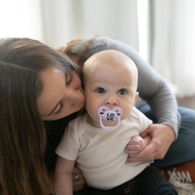 Dr. Brown's Advantage Glow-in-the-Dark Baby Pacifier, Fully Symmetrical Soother - Image 36