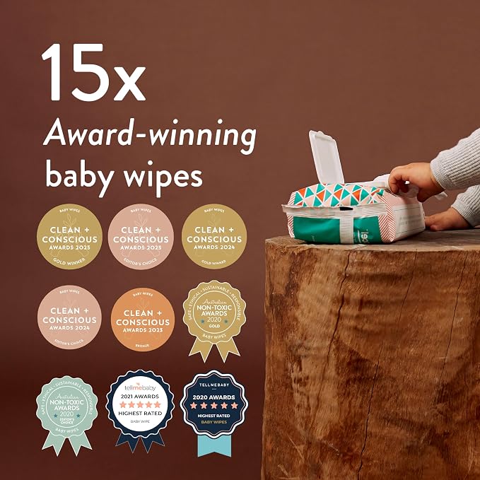 JOONYA Unscented Baby Wipes — Plant-Based, Fragrance-Free Diaper Wipes | - Image 6