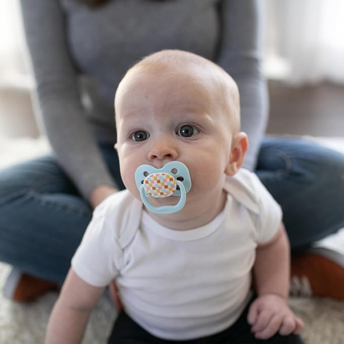 Dr. Brown's Advantage Glow-in-The-Dark Baby Pacifier, Fully Symmetrical Soother - Image 31