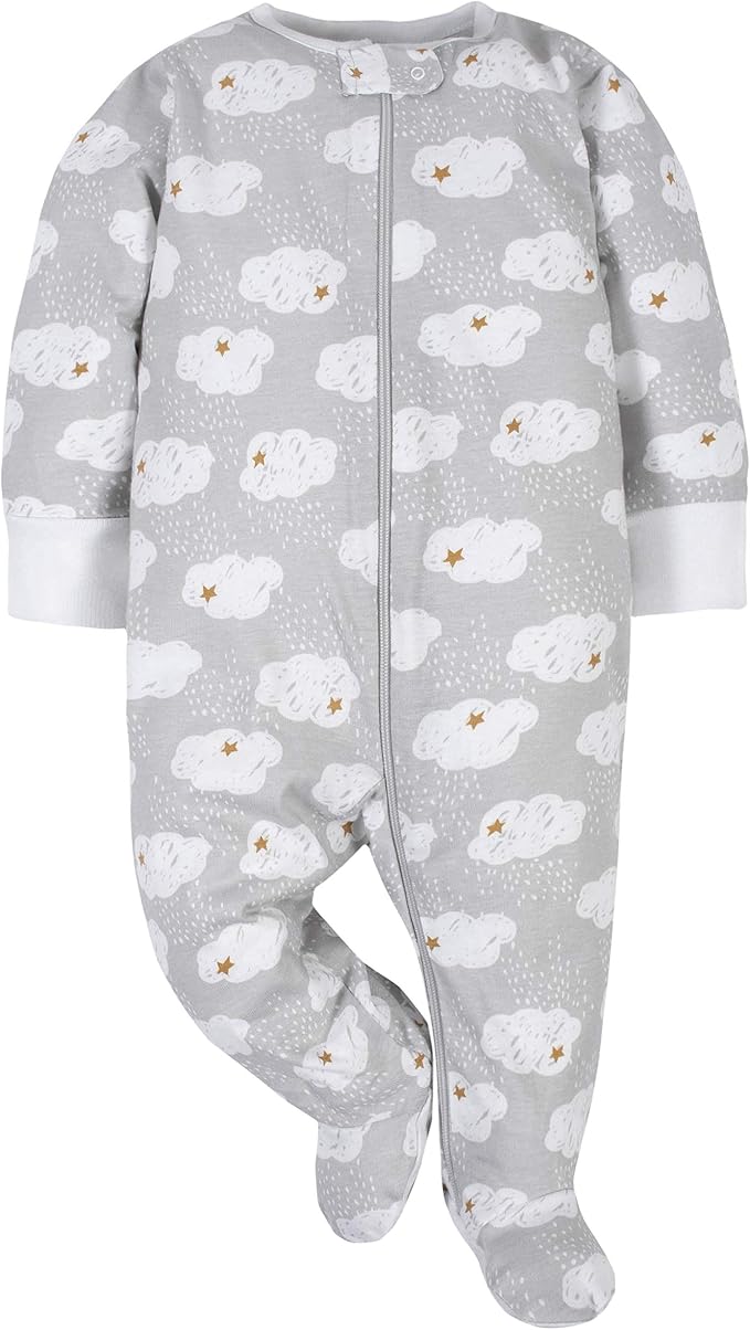 Gerber Baby Boys 4 Pack Sleep 'N Play Footie - Image 3