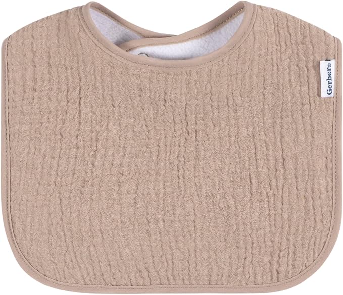 Gerber Unisex Baby Muslin 8 Pack Drooling Bibs - Image 8