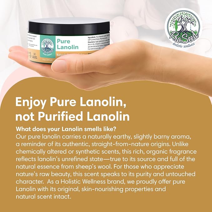 ProSeed Handmade Pure Lanolin Cream – Unrefined Balm - Image 5