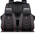 Leather Car Seat Covers Fit for LR Range Rover Sport 2023-2025, 5 Seater by TENDER+GLOW